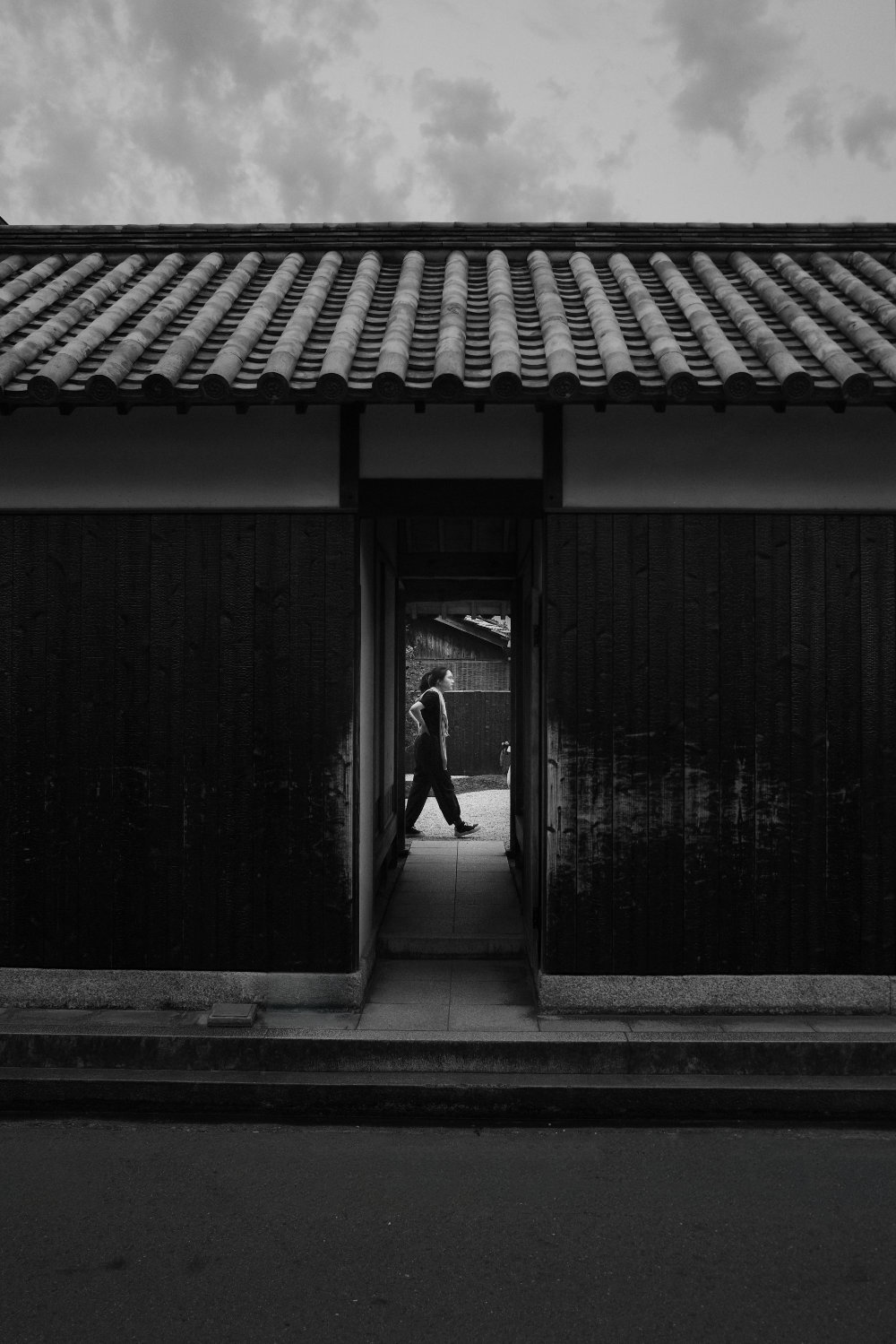Naoshima house framed